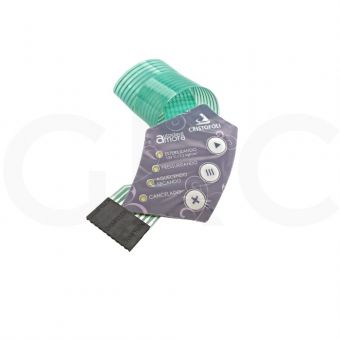 TECLADO LED C/CABO FLAT AMORA LILAS