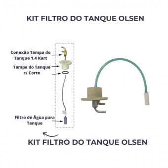 KIT FILTRO DO TANQUE OLSEN